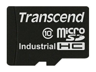 TRANSCEND 8GB Ind. microSDHC10 No Adapter Vorderansicht