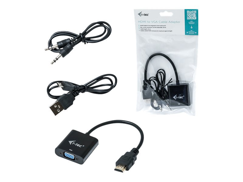 I-TEC Adapter HDMI zu VGA Vorderansicht