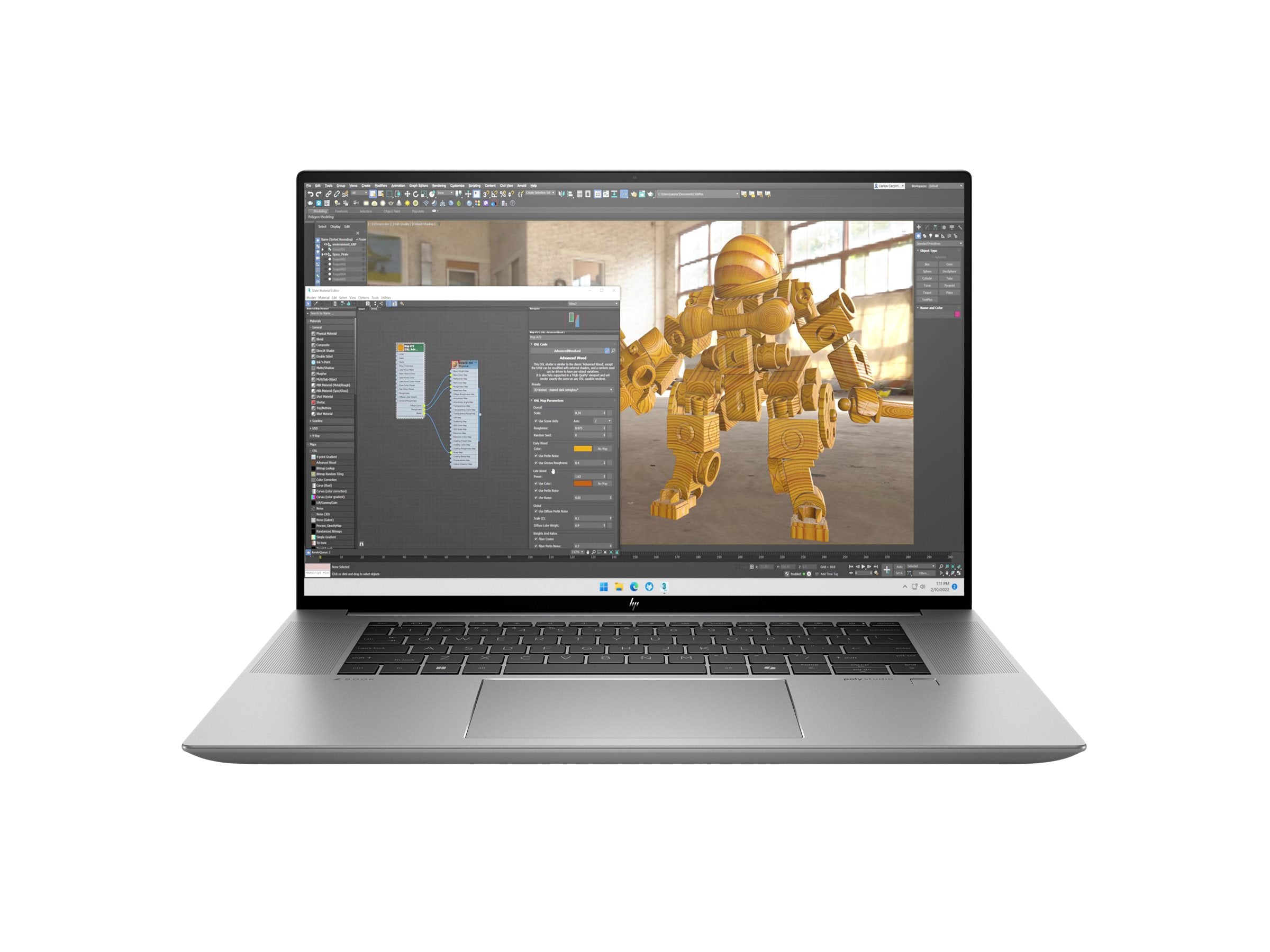 HP ZBook Studio 16 G11 Mobile Workstation Display Detail