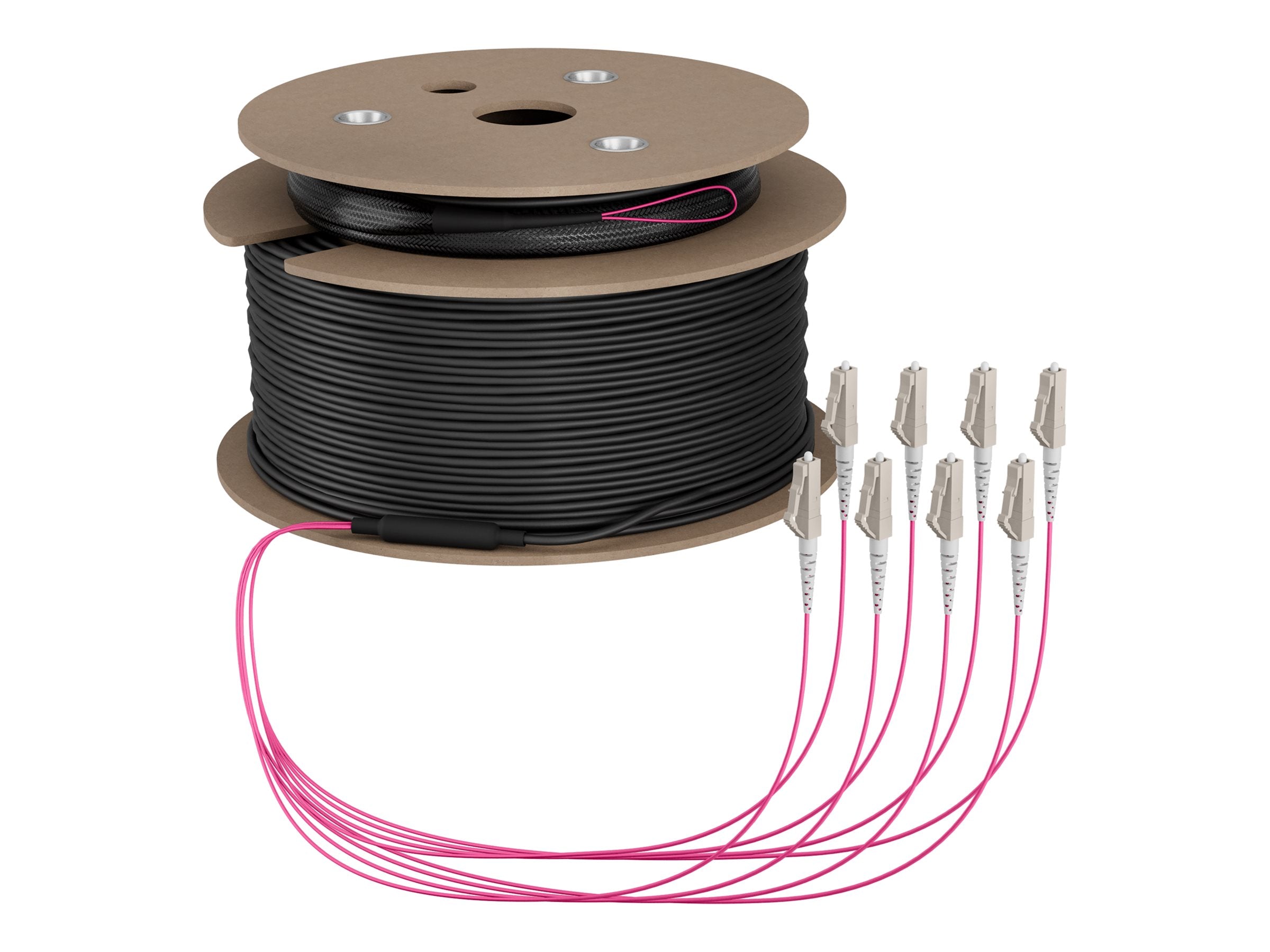 EFB Trunkkabel U-DQ ZN BH 8G 50/125 LC/LC OM4 80m - Vorderansicht