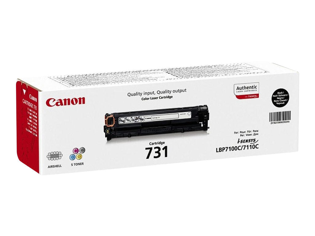 CANON 731-BK Toner schwarz Verpackung
