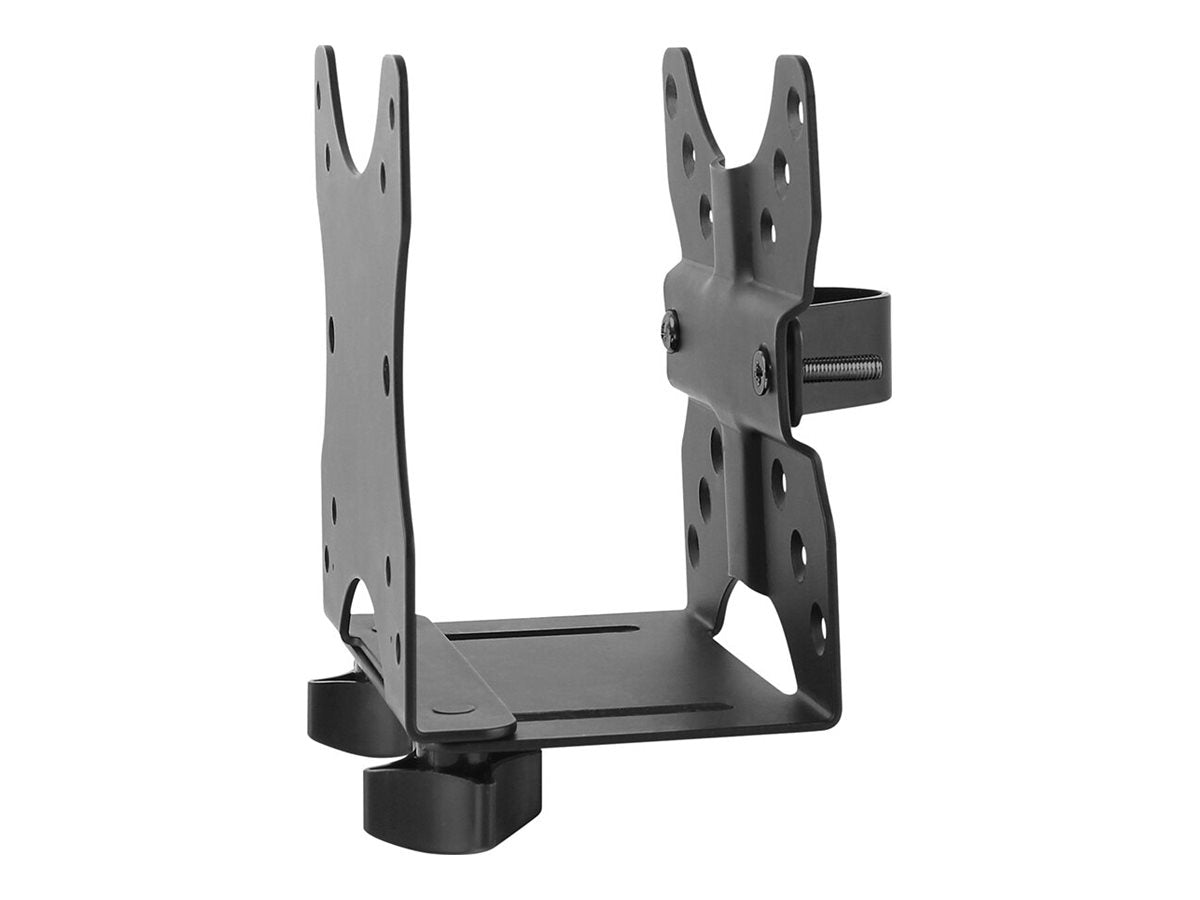 NEOMOUNTS Thin Client Holder NM-TC100BLACK montiert am Monitor