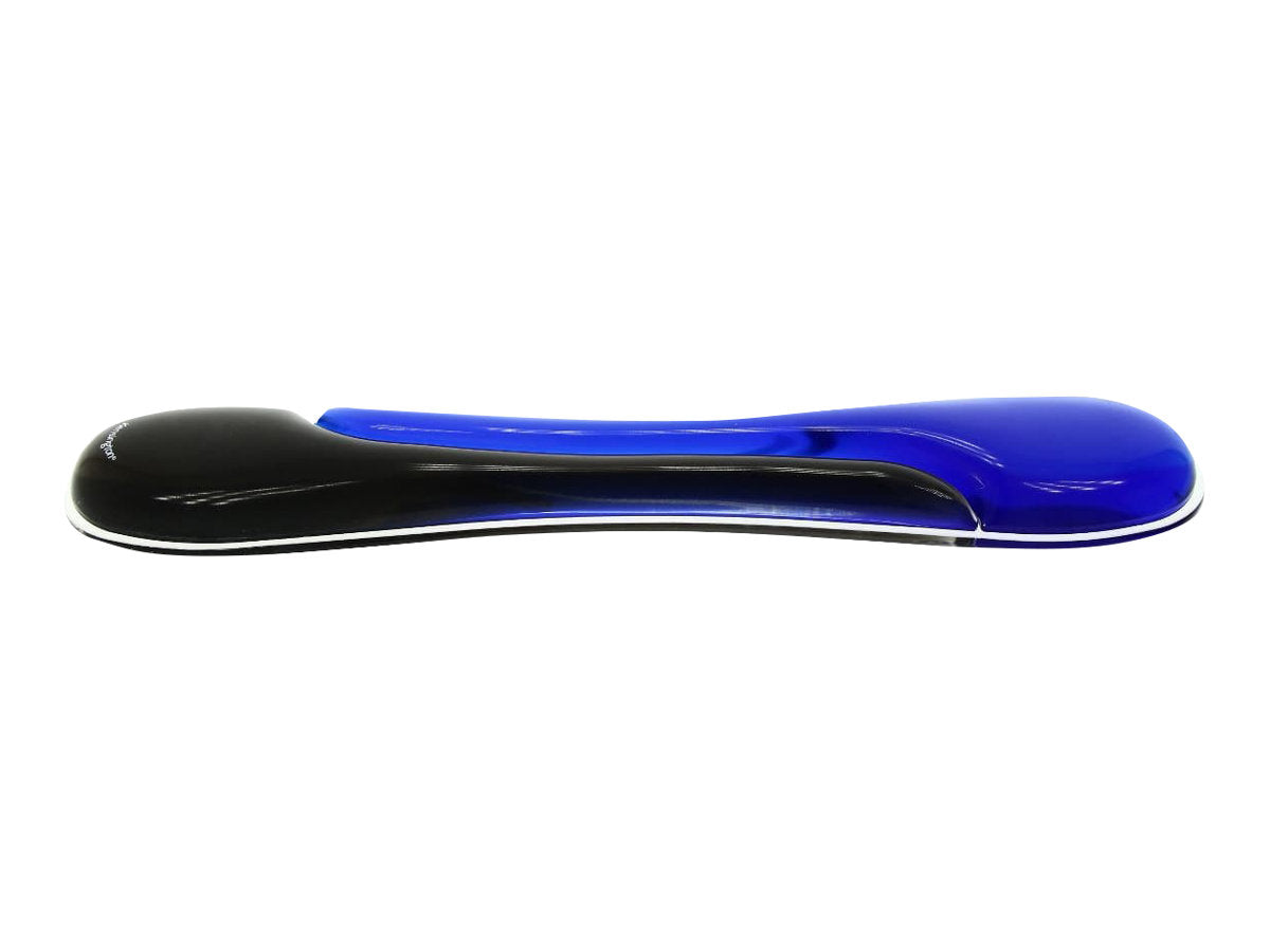 KENSINGTON Duo Gel Handgelenkauflage Blau/Rauch Vorderansicht