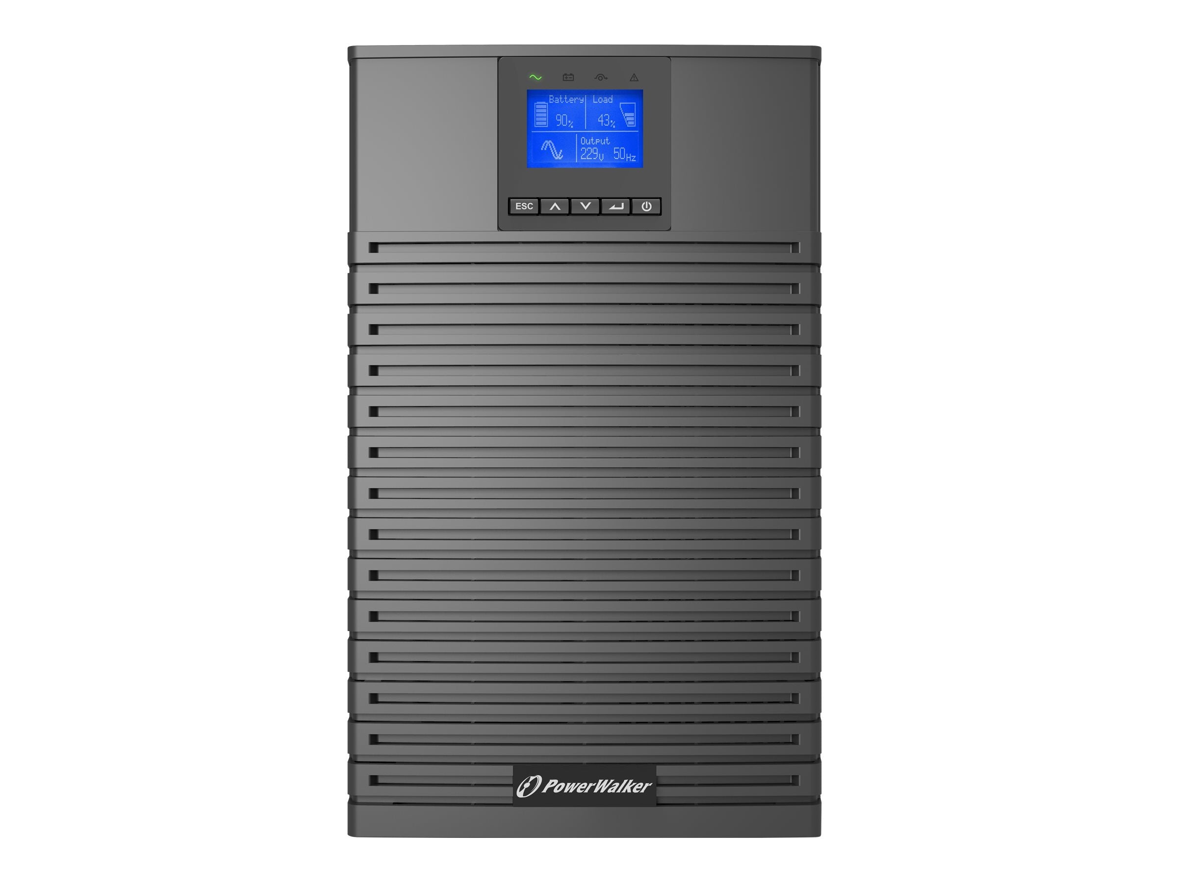 POWERWALKER VFI 3000 ICT IoT 3000VA/ 3000W Online USV Tower Detailansicht
