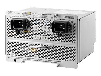 ARUBA HPE Aruba 5400R 2750W PoE+ zl2 PSU Vorderansicht