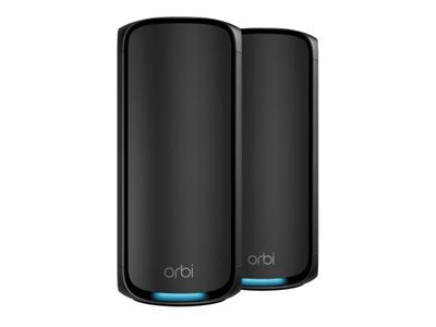 NETGEAR ORBI9 QB WIFI7 2P 1Y ARMOR BLK BNDL - Vorderansicht