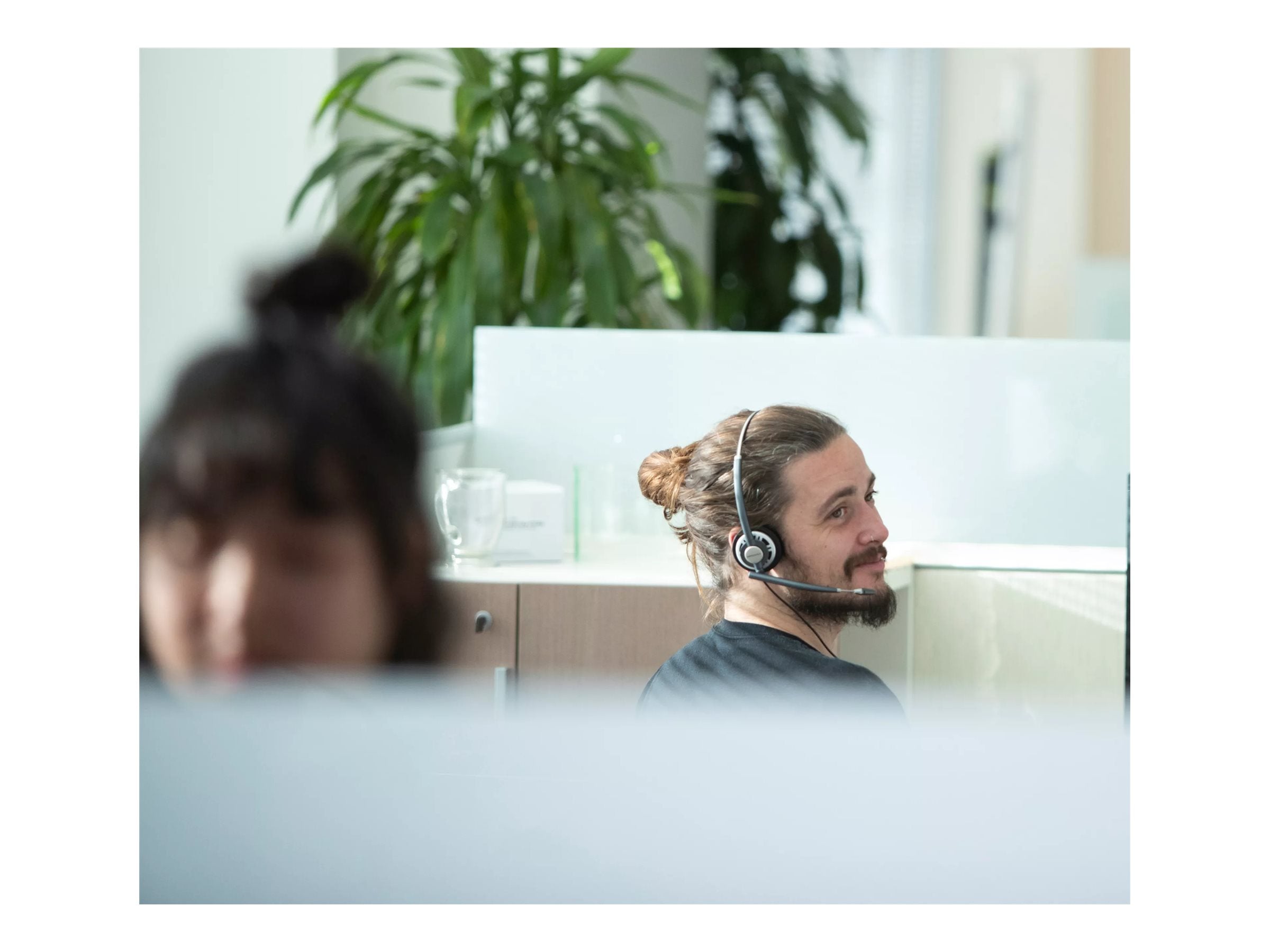 HP Poly EncorePro HW720 Binaural Headset Detailansicht