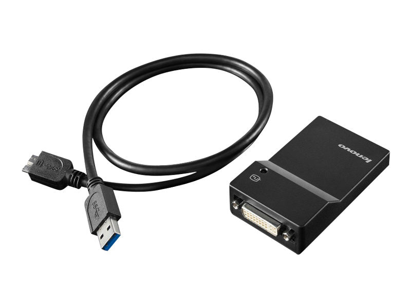 LENOVO USB 3.0 DVI/VGA Monitor Adapter Vorderansicht