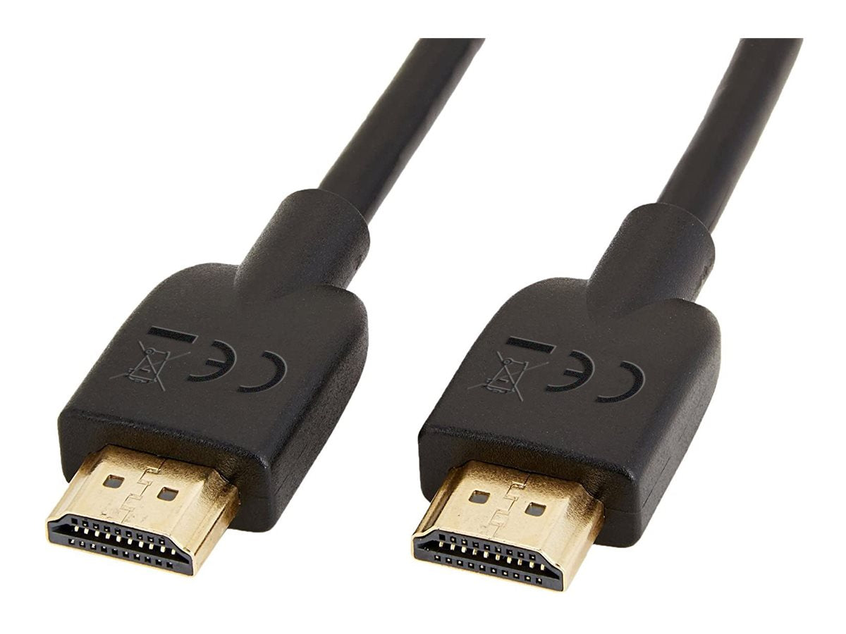 TECHLY HDMI 4K 60Hz High Speed Anschlusskabel mit Ethernet schwarz 3m - Vorderansicht
