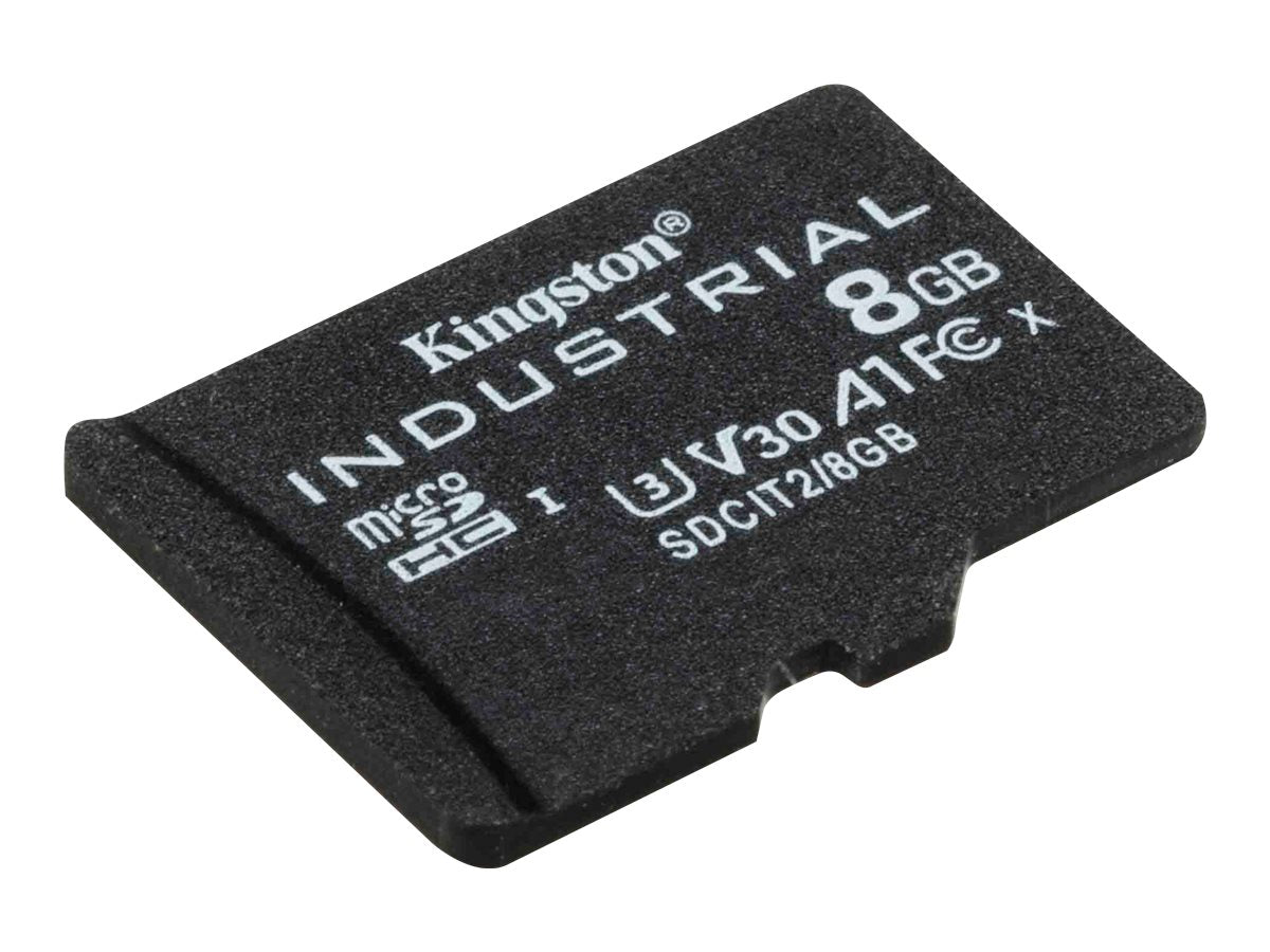 KINGSTON 8GB microSDHC Industrial C10 A1 pSLC Card Detailansicht