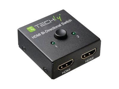 TECHLY HDMI 4K 60Hz Bi-Direktionaler Switch 4K 2-Port Verpackung