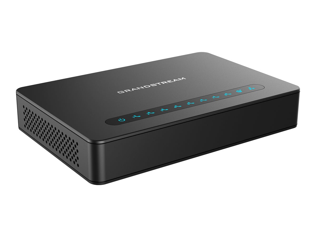 GRANDSTREAM ATA-HT812 v2 VoIP-Telefonadapter Vorderansicht