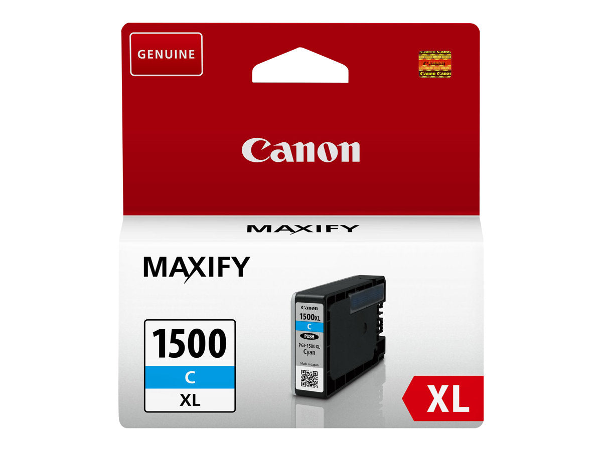 CANON PGI-1500XL C Tinte cyan hohe Kapazität Detailansicht