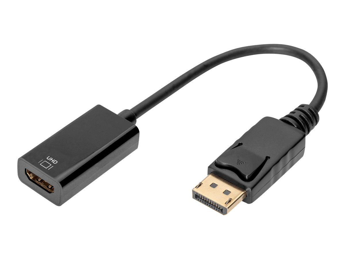 DIGITUS DisplayPort Adapterkabel DP - HDMI Typ A St/Bu 0