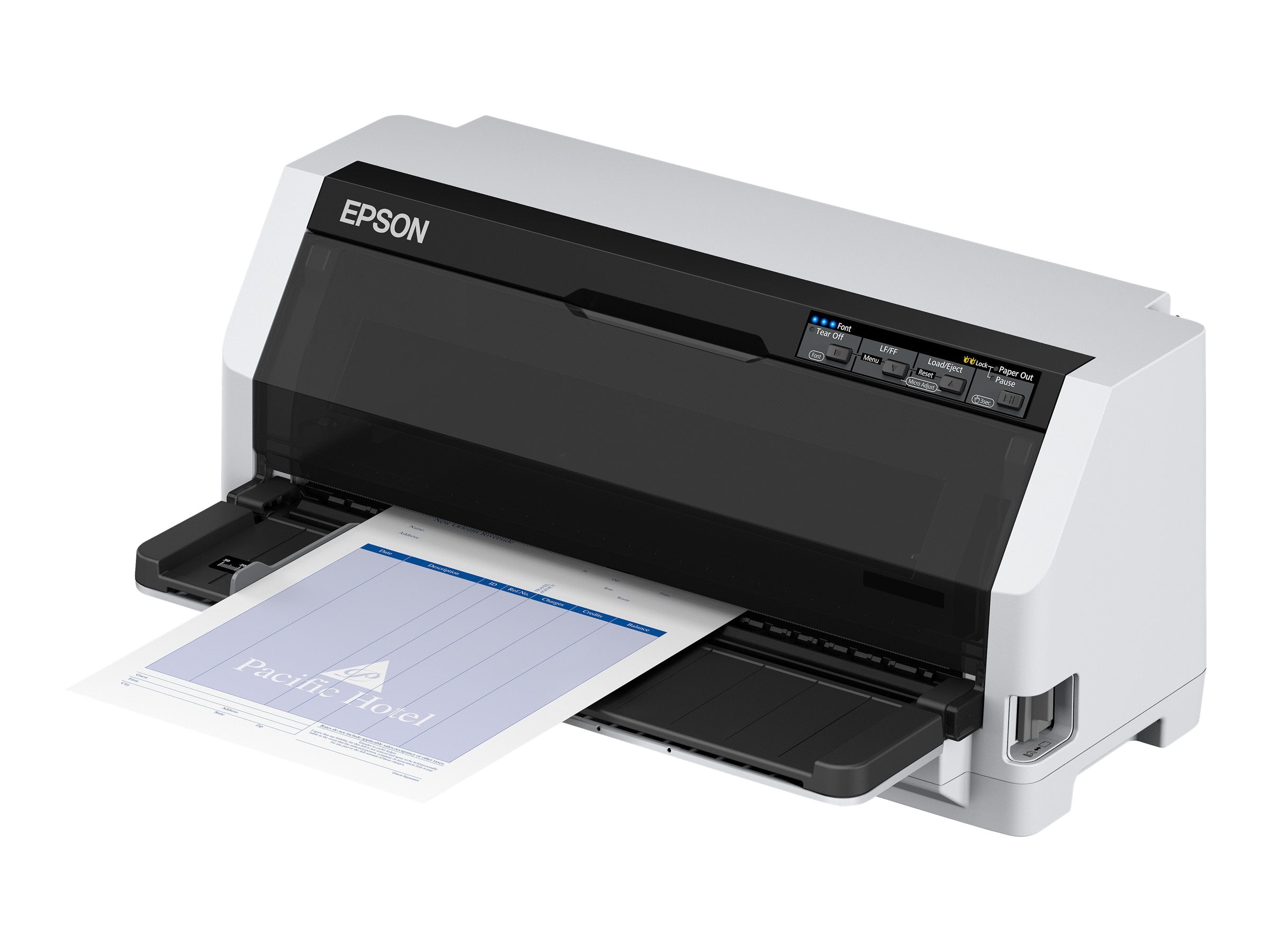 EPSON LQ 690IIN Printer Rückansicht