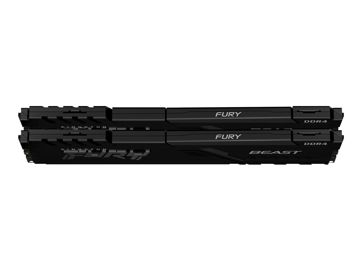KINGSTON 32GB 3600MHz DDR4 CL18 DIMM Kit of 2 FURY Beast Black Detailansicht