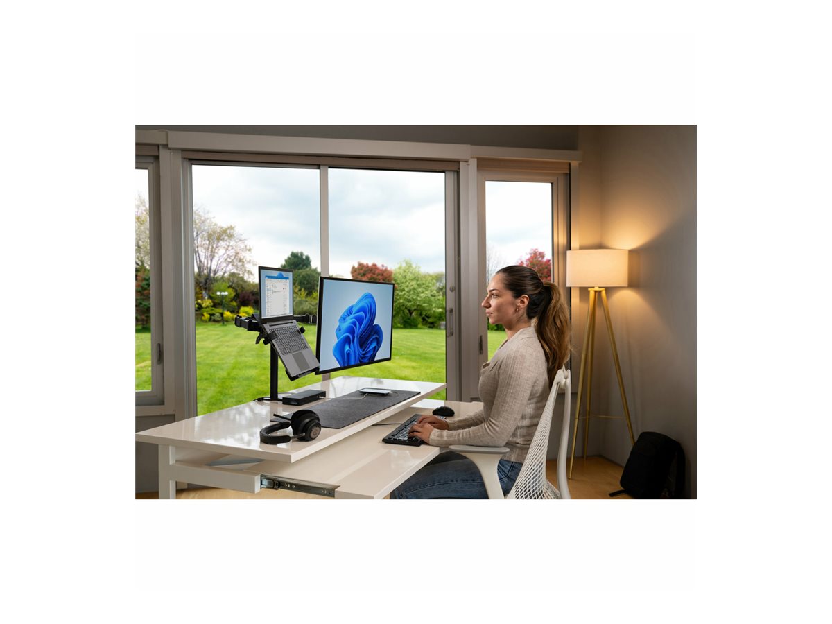 KENSINGTON SmartFit Ergo Extended dual monitor arm Verpackung