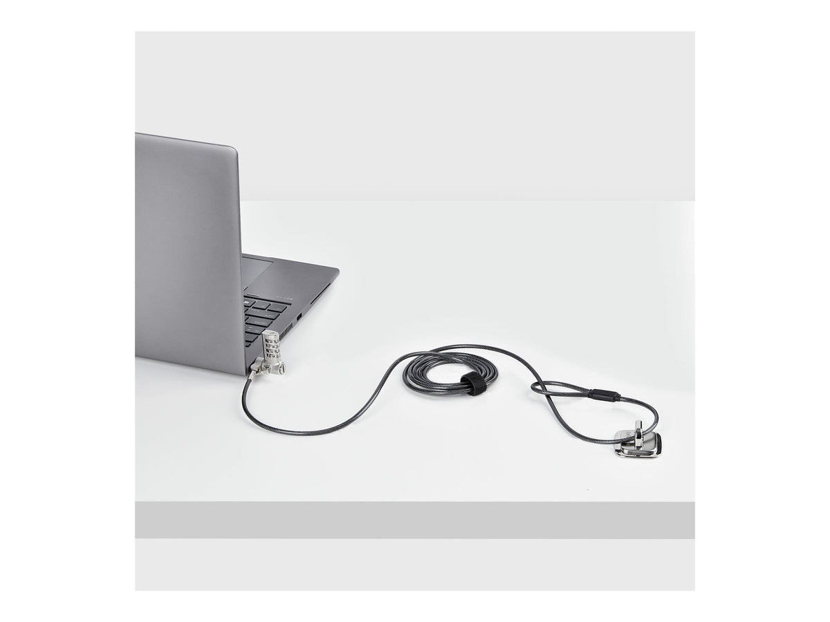 STARTECH.COM 25-Pack Universal Laptopschloss 2m Anwendung