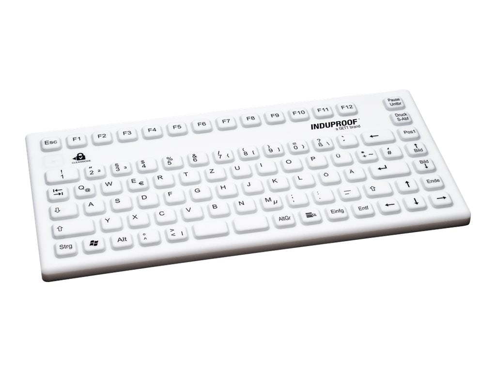 GETT InduProof Smart Compact Silikon Tastatur Seitenansicht