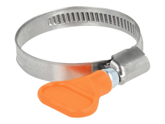 DELOCK Schlauchschelle Edelstahl 400 SS Vorderansicht