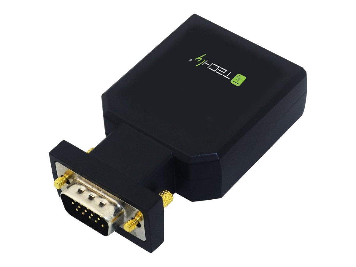 TECHLY VGA/Audio zu HDMINI Konverter Anschlüsse