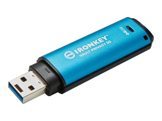 KINGSTON 64GB IronKey Vault Privacy 50 USB Detailansicht