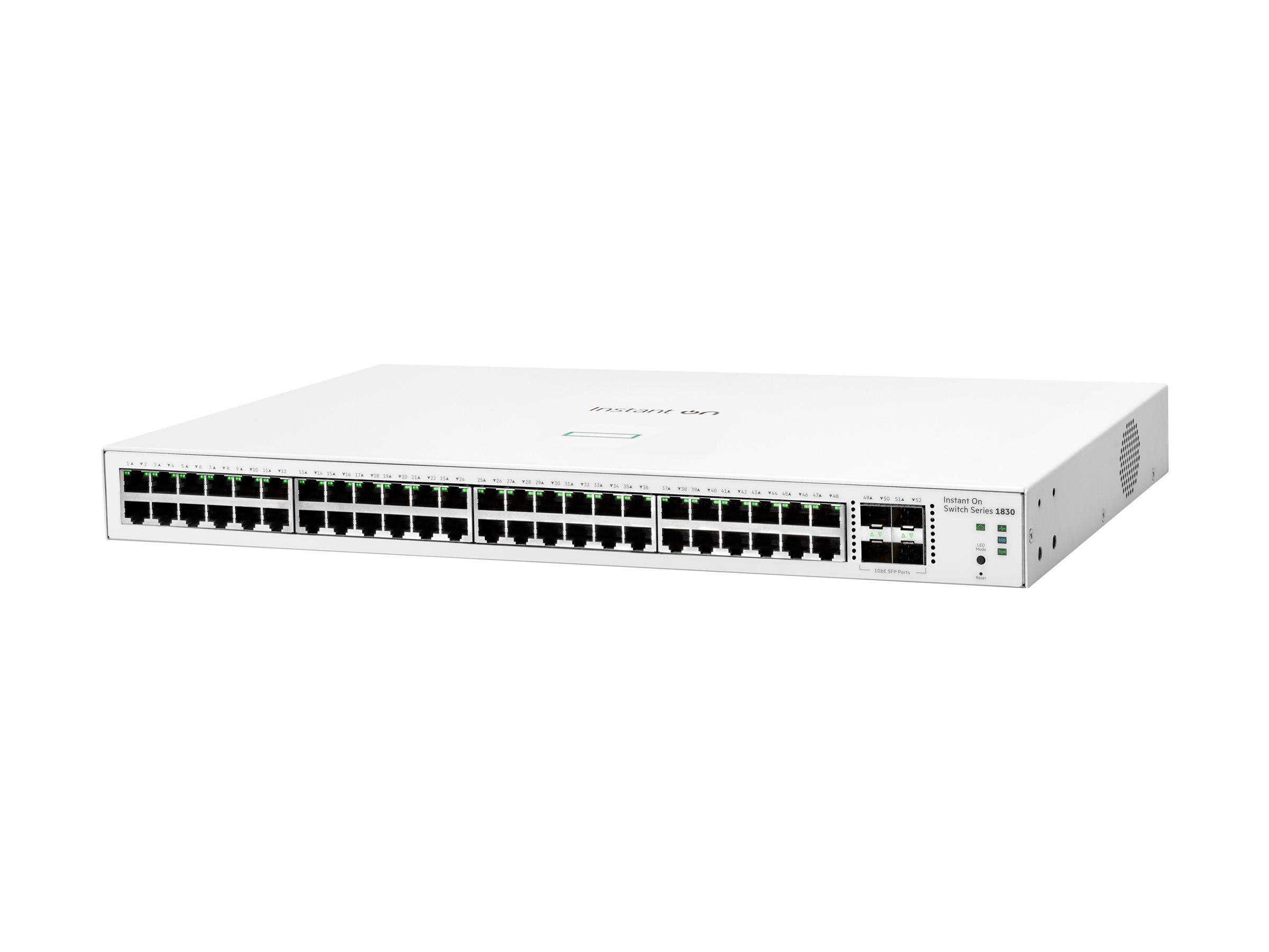 HPE Networking Instant On Switch 48p Gigabit 4p SFP 1830 EU en