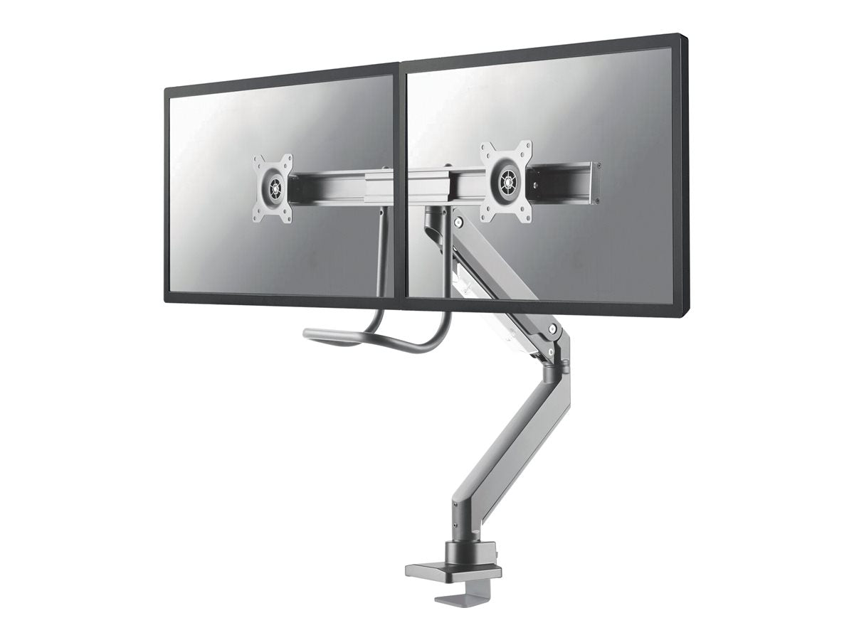 NEOMOUNTS NM-D775DXSILVER Desk Mount Vorderansicht