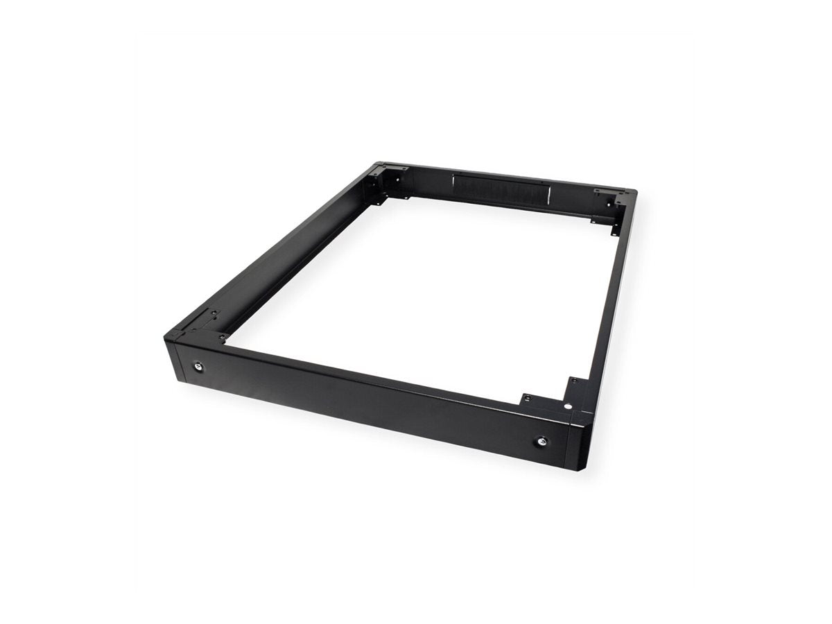 ROLINE Sockel für Netzwerkschrank 800x1000 BxT schwarz - Vorderansicht