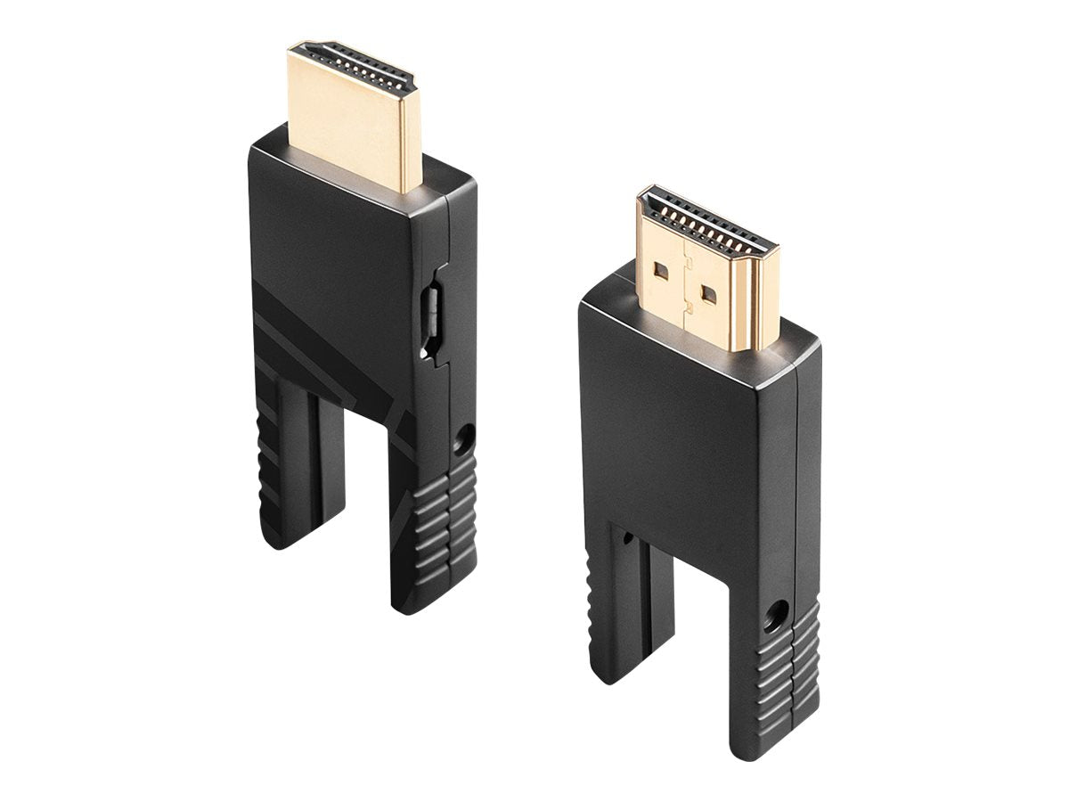 LINDY 100m Fibre Optic Hybrid Micro-HDMI 18G Kabel Vorderansicht