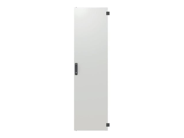 EFB 48,26cm 19Zoll Einteilige Stahltuer GRAU - Vorderansicht