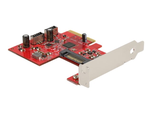 DELOCK PCI Express Karte Vorderansicht