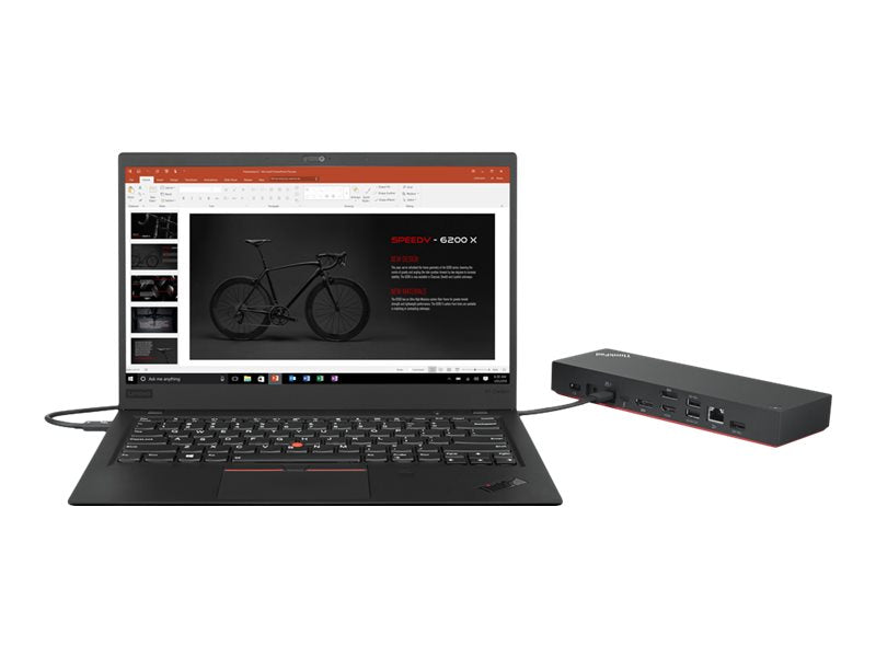 LENOVO ThinkPad Universal Thunderbolt 4 Dock - Rückansicht