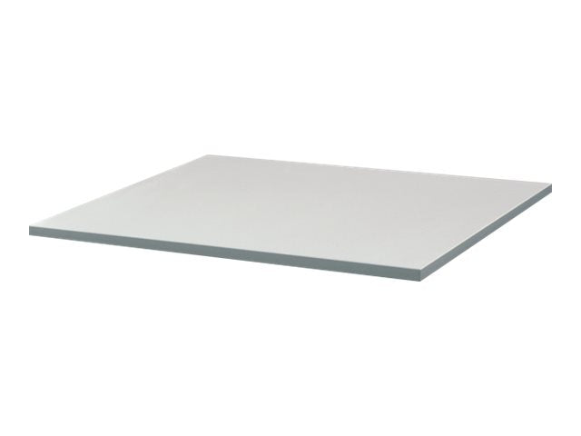EFB Arbeitsplatzerweiterung MDF laminiert 18mm Grau - Vorderansicht