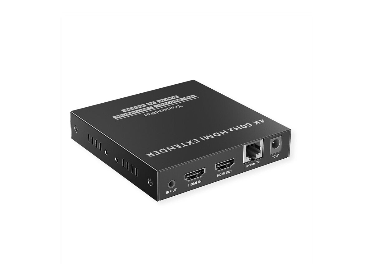 VALUE HDMI-Verlängerung über IP IPCOLOR 4K60Hz 120m - Vorderansicht