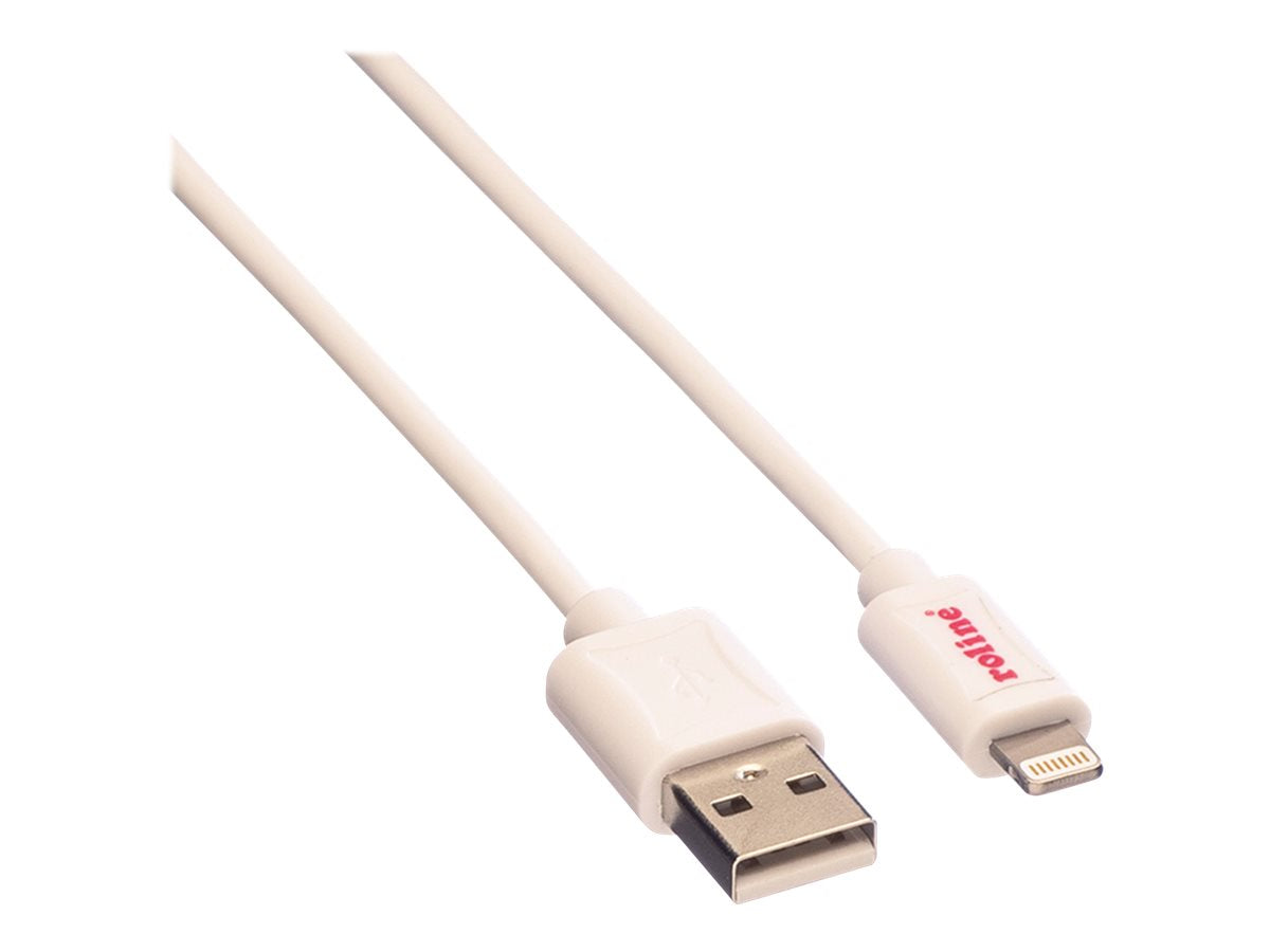 ROLINE USB 2.0 Sync- & Ladekabel für Apple Geräte mit Lightning Connector - Verpackung