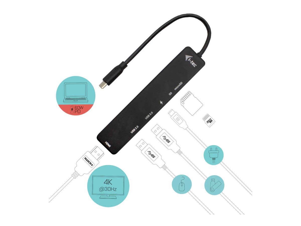 I-TEC USB-C Travel Easy Dock Vorderansicht