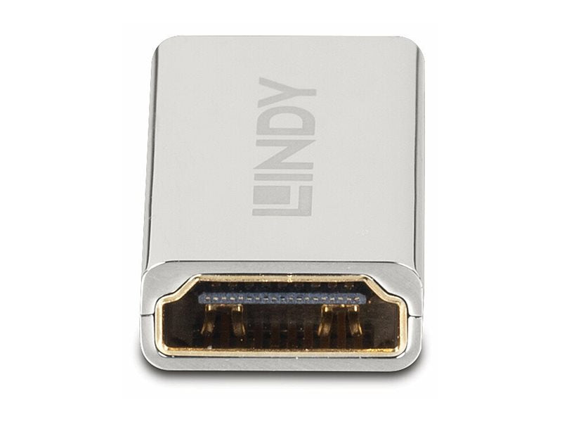 LINDY HDMI 2.1 Buchse zu Buchse Kupplung Anschlussansicht