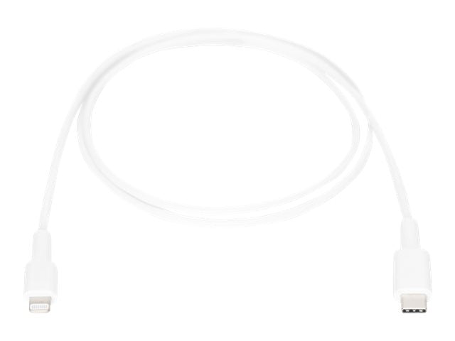 DIGITUS USB Daten Ladekabel Lightning - USB-C M/M 1,0m Anschlussansicht