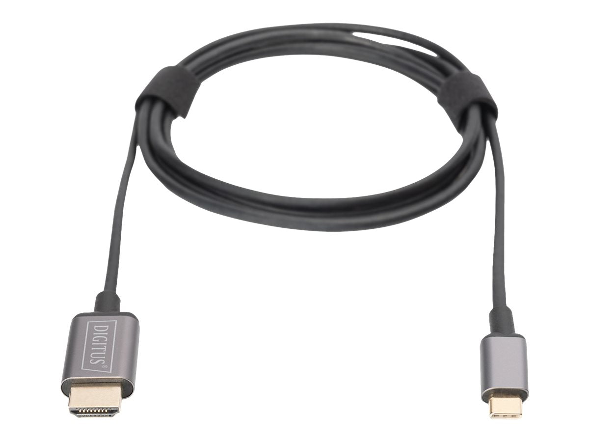 DIGITUS DA-70821 USB-C-HDMI Adapter Vorderansicht