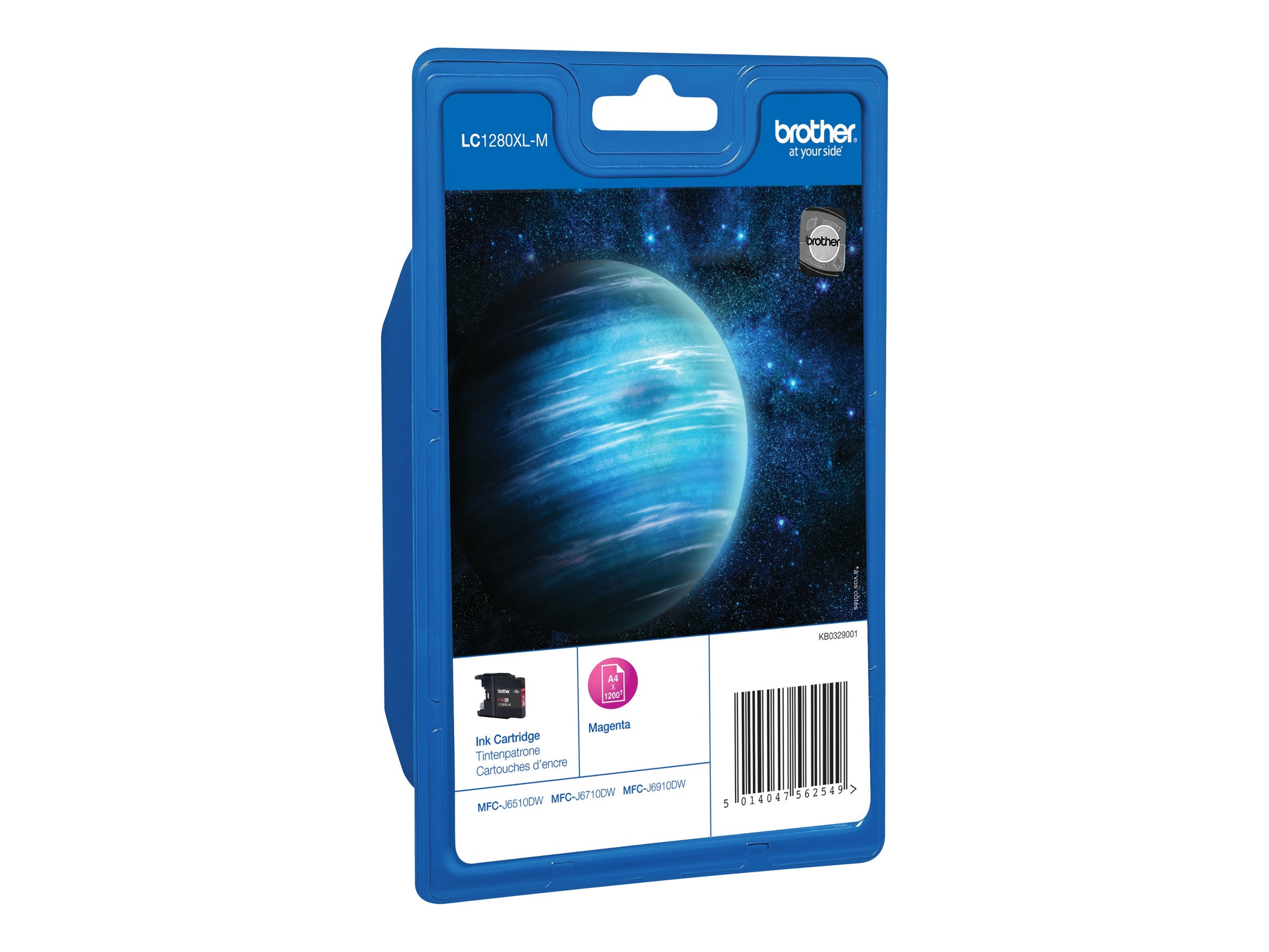 BROTHER LC-1280 Tinte magenta Vorderansicht