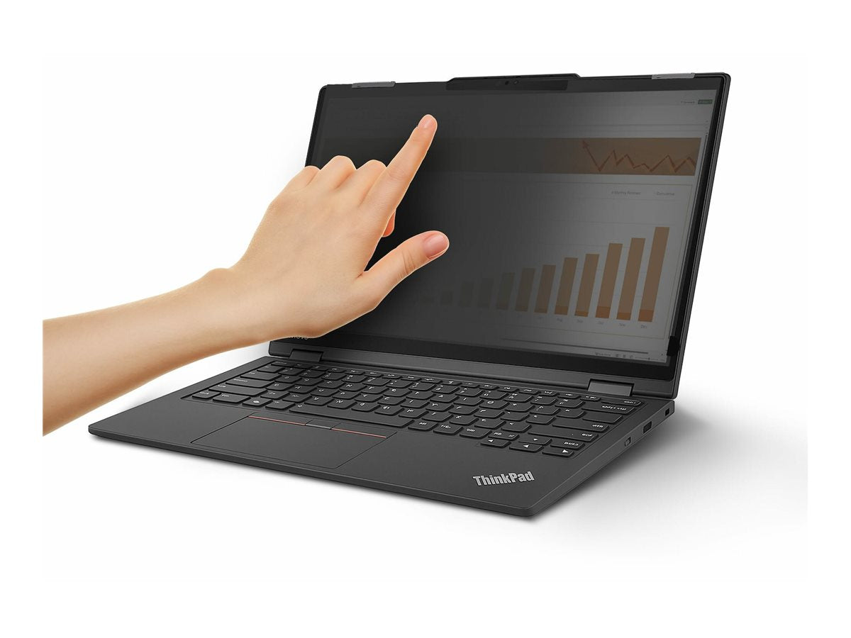 STARTECH.COM Lenovo X13 Yoga Gen 4 Bright Privacy Screen Filter with Touch Flip-Over 75 Light Transmittance Anti-Glare