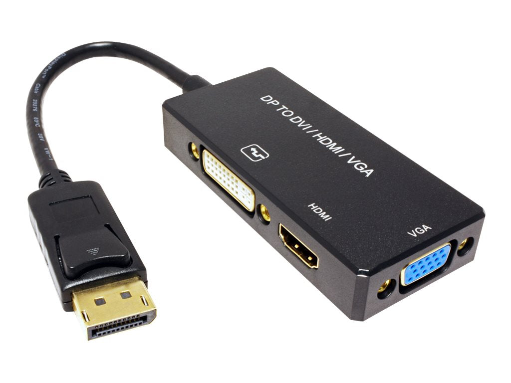 VALUE Adapterkabel DisplayPort - VGA / DVI / HDMI v1.2 Aktiv - Verpackung