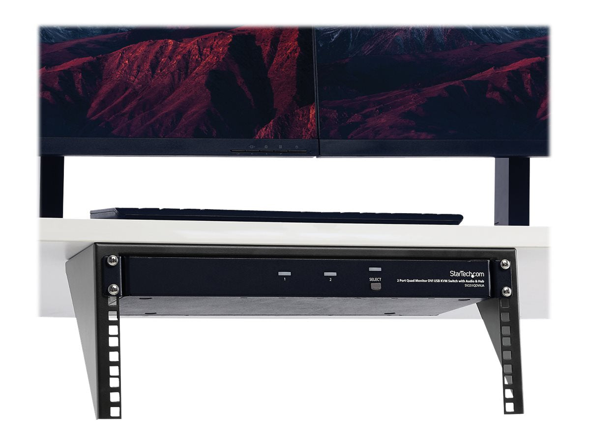 STARTECH.COM 4U 19 Zoll Wandmontage Rack Halterung - Verpackung