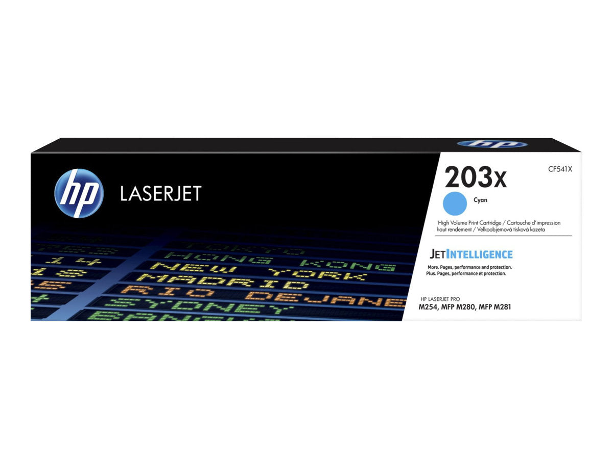 HP 203X Original Cyan LaserJet Toner Cartridge Verpackung