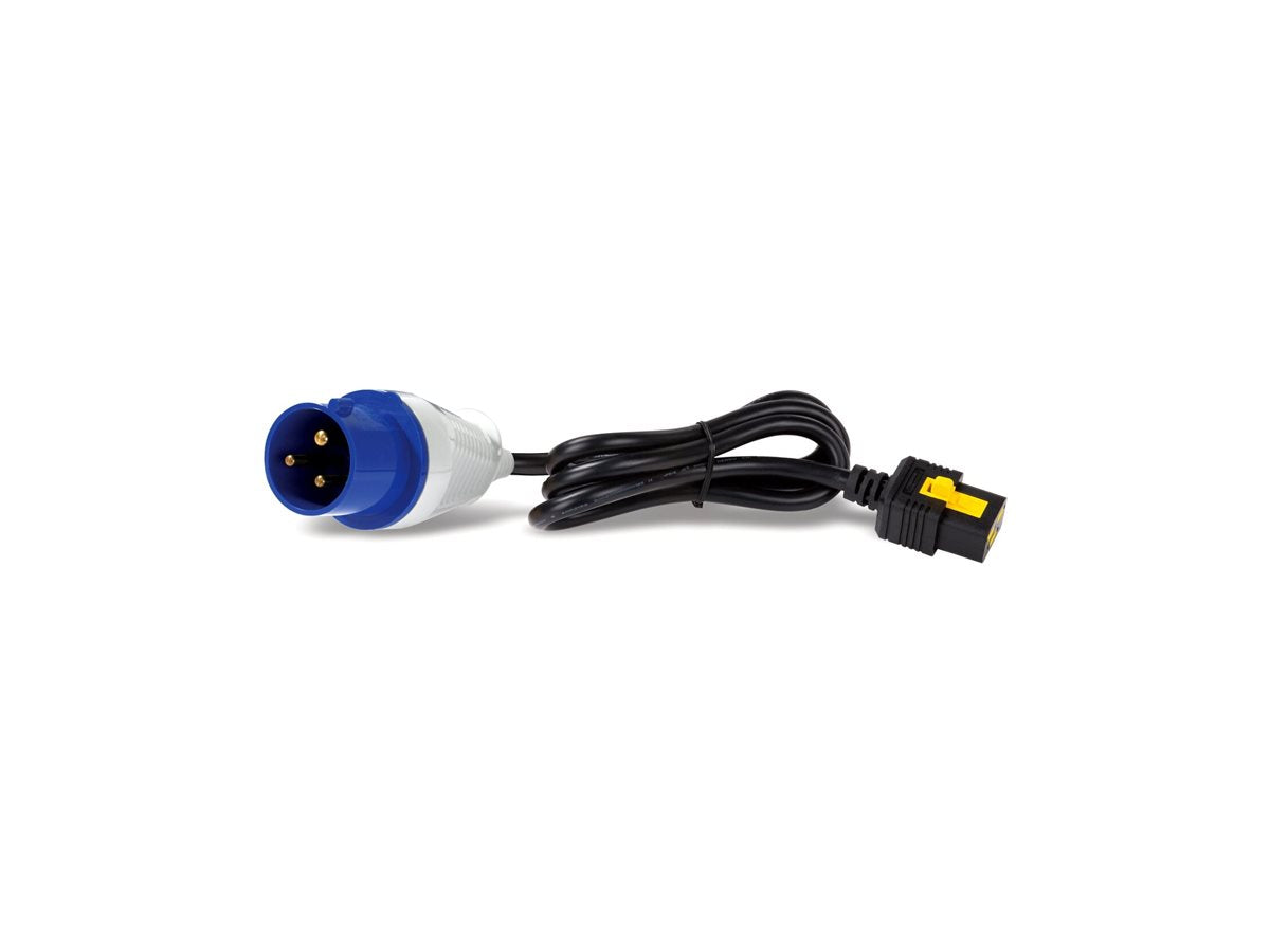 Detailansicht der Anschlüsse APC Metered-by-Outlet with Switching Rack PDU ZeroU 2G