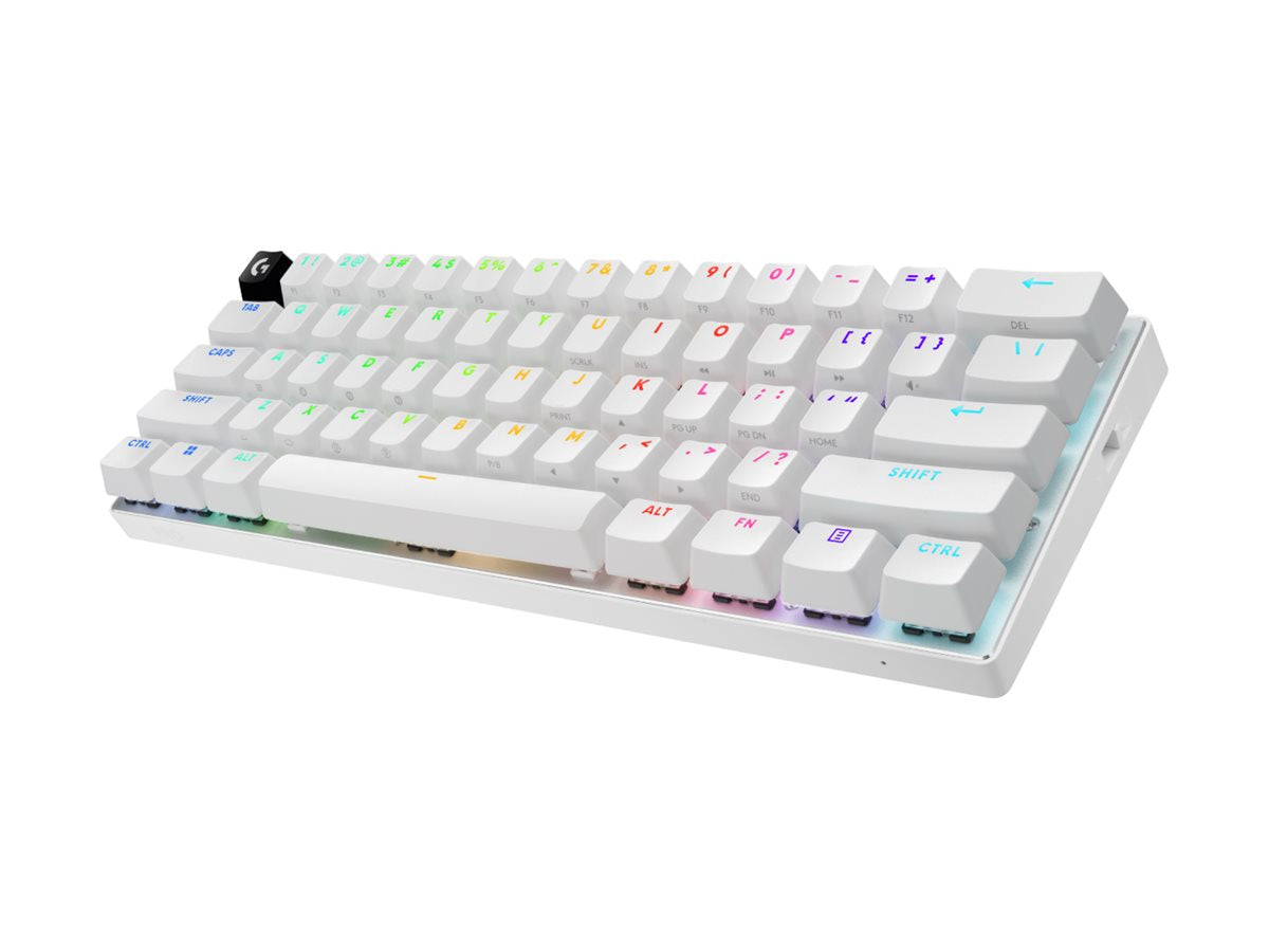 LOGITECH PRO X 60 LIGHTSPEED Wireless Gaming Keyboard Tactile - White - NORDIC-613 (PAN)