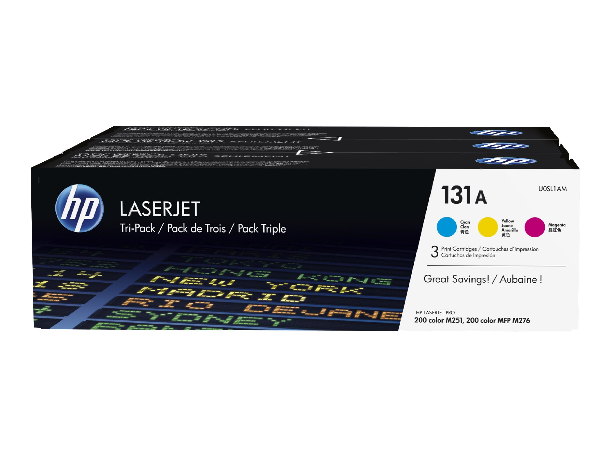 HP 131A original Tonerpatrone U0SL1AM Vorderansicht