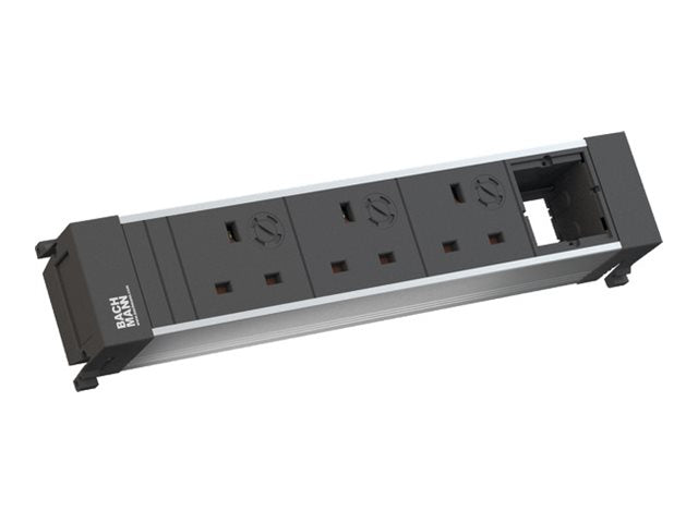 BACHMANN POWER FRAME 3xUK 3,15A 1xCM 0,2m GST18 - Vorderansicht