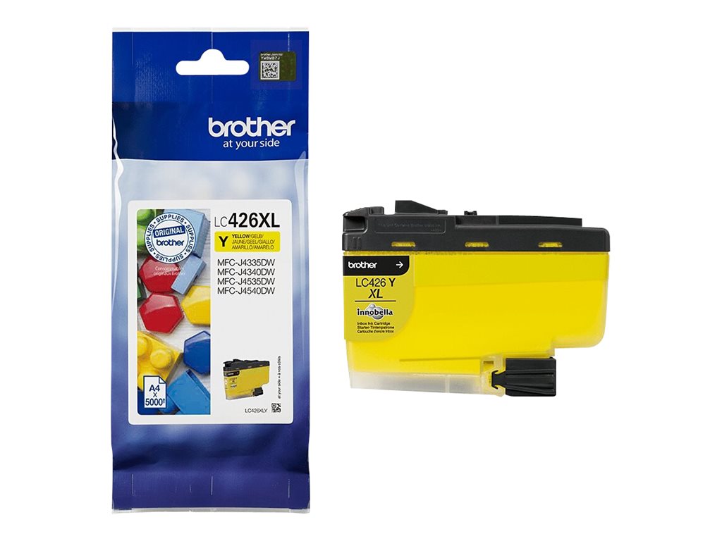 BROTHER LC426XLY Tintenpatrone Seitenansicht